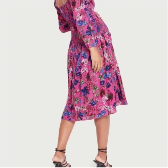 Hatch The Freya Dress in Pink Queen Floral Sz 2 = M - Picture 10 of 13